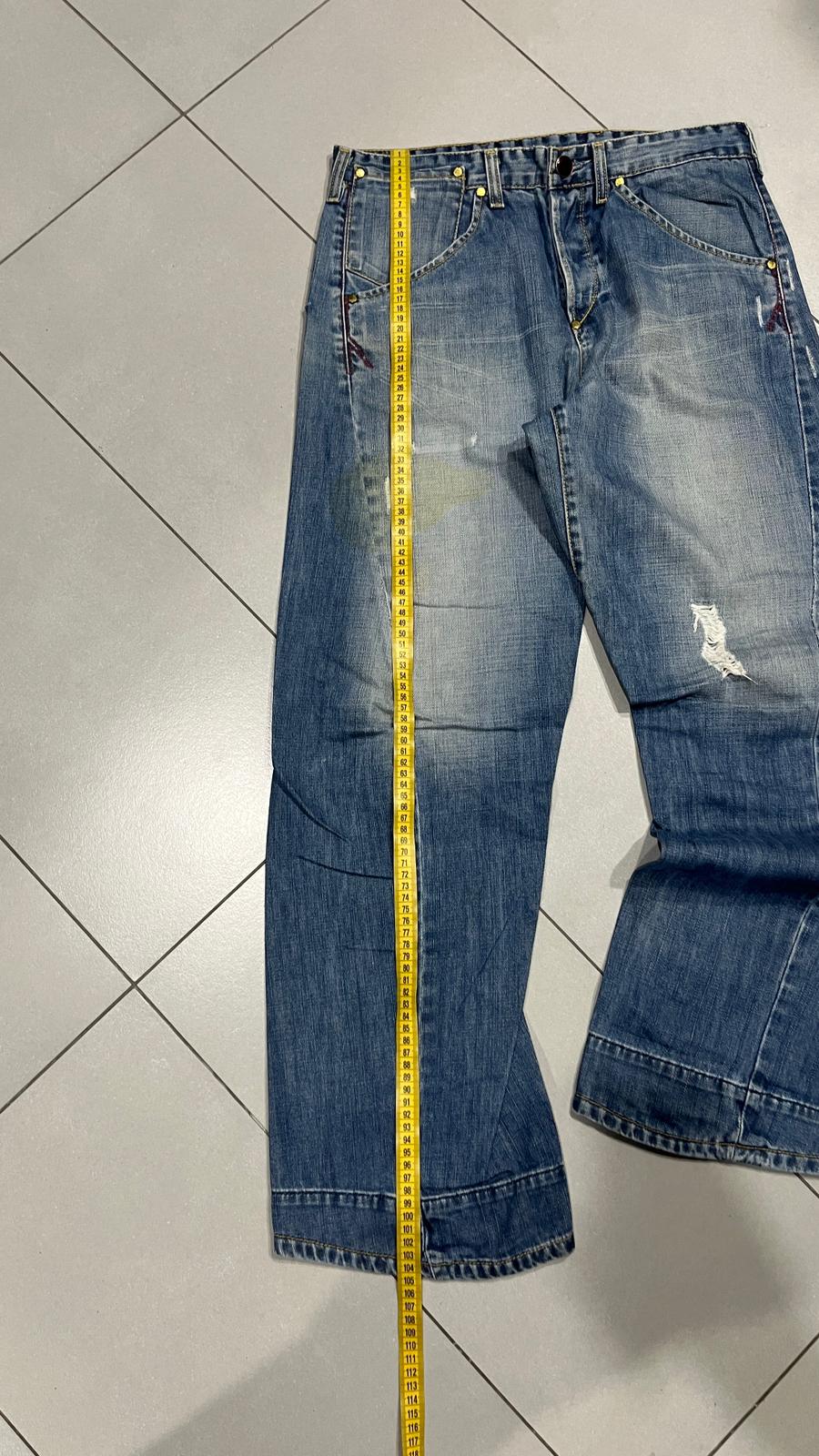 Jeans Levi’s Engineered uomo baggy wide leg denim Y2K vintage (L)