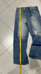 Jeans Levi’s Engineered uomo baggy wide leg denim Y2K vintage (L)