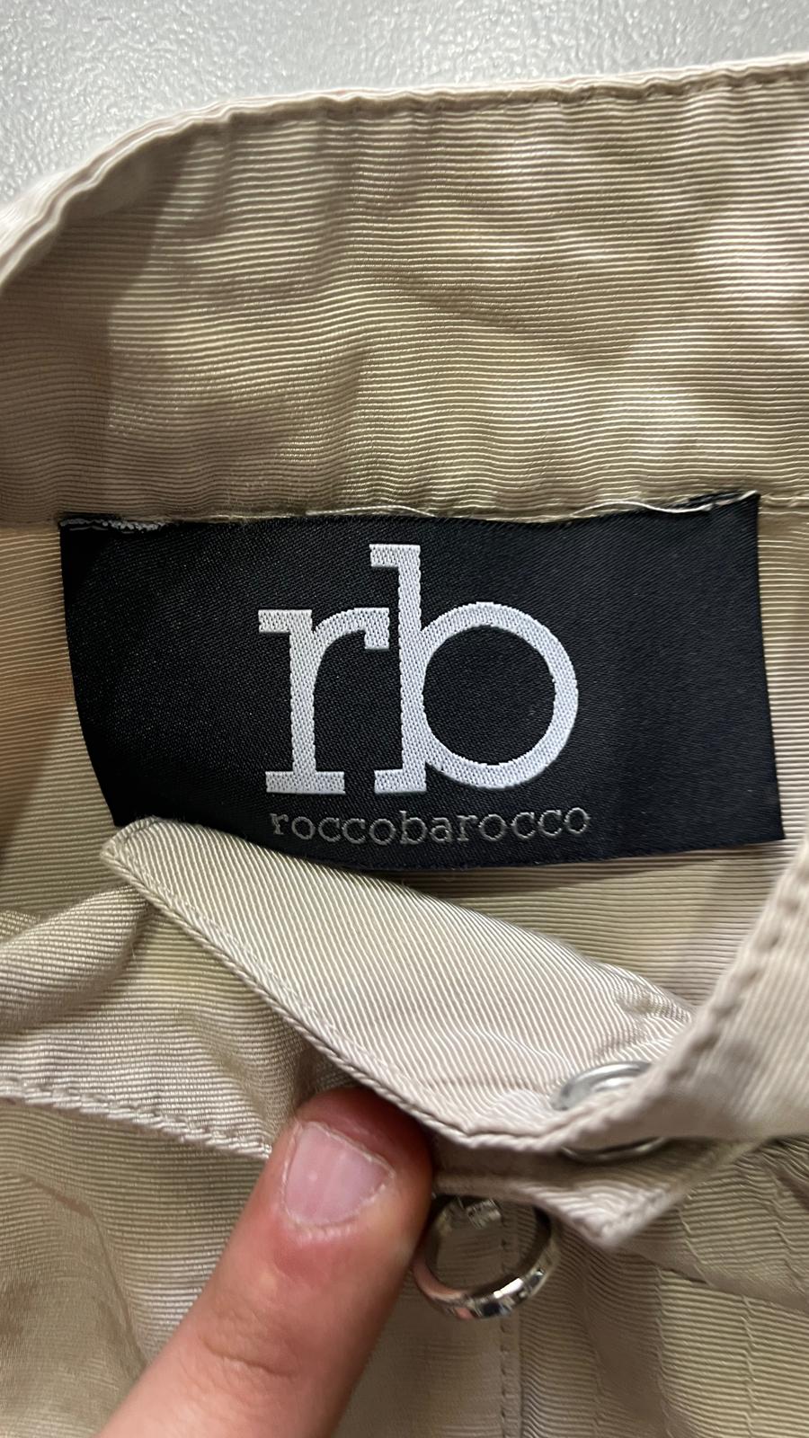 Giacca sahariana Rocco Barocco beige donna 42 IT S