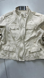 Giacca sahariana Rocco Barocco beige donna 42 IT S