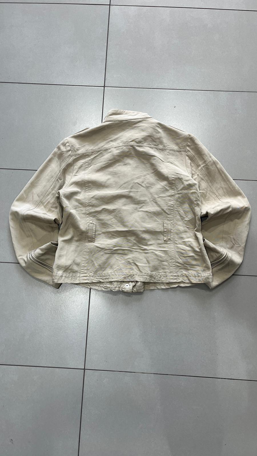 Giacca sahariana Rocco Barocco beige donna 42 IT S