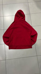 Felpa Jordan rossa con cappuccio XL Bambino S uomo logo Jumpman (S)