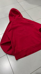 Felpa Jordan rossa con cappuccio XL Bambino S uomo logo Jumpman (S)