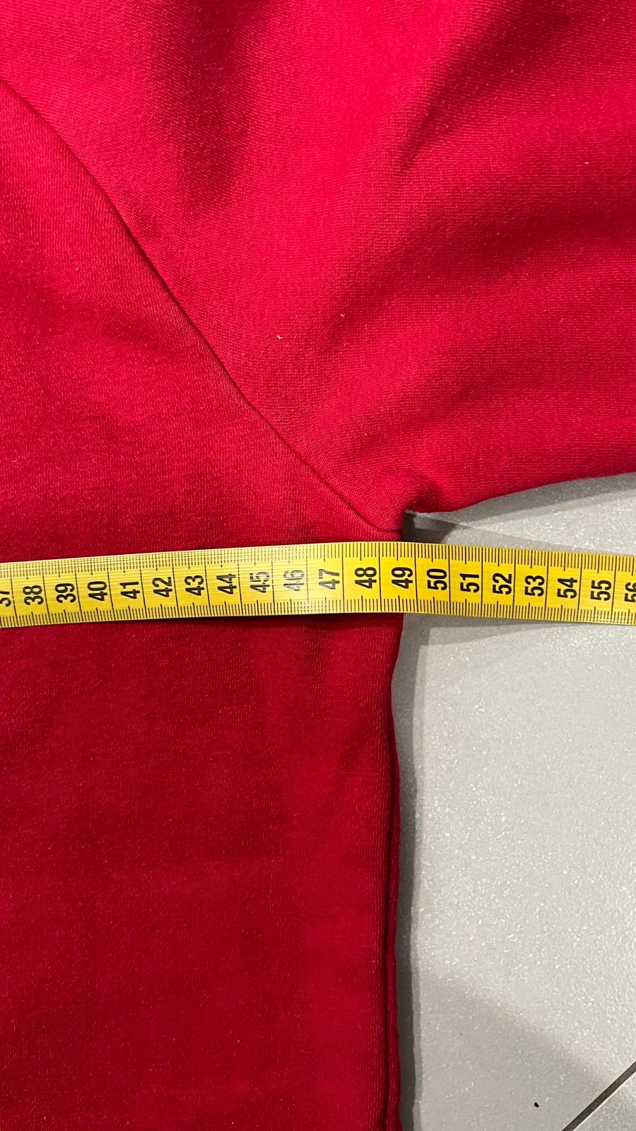 Felpa Jordan rossa con cappuccio XL Bambino S uomo logo Jumpman (S)