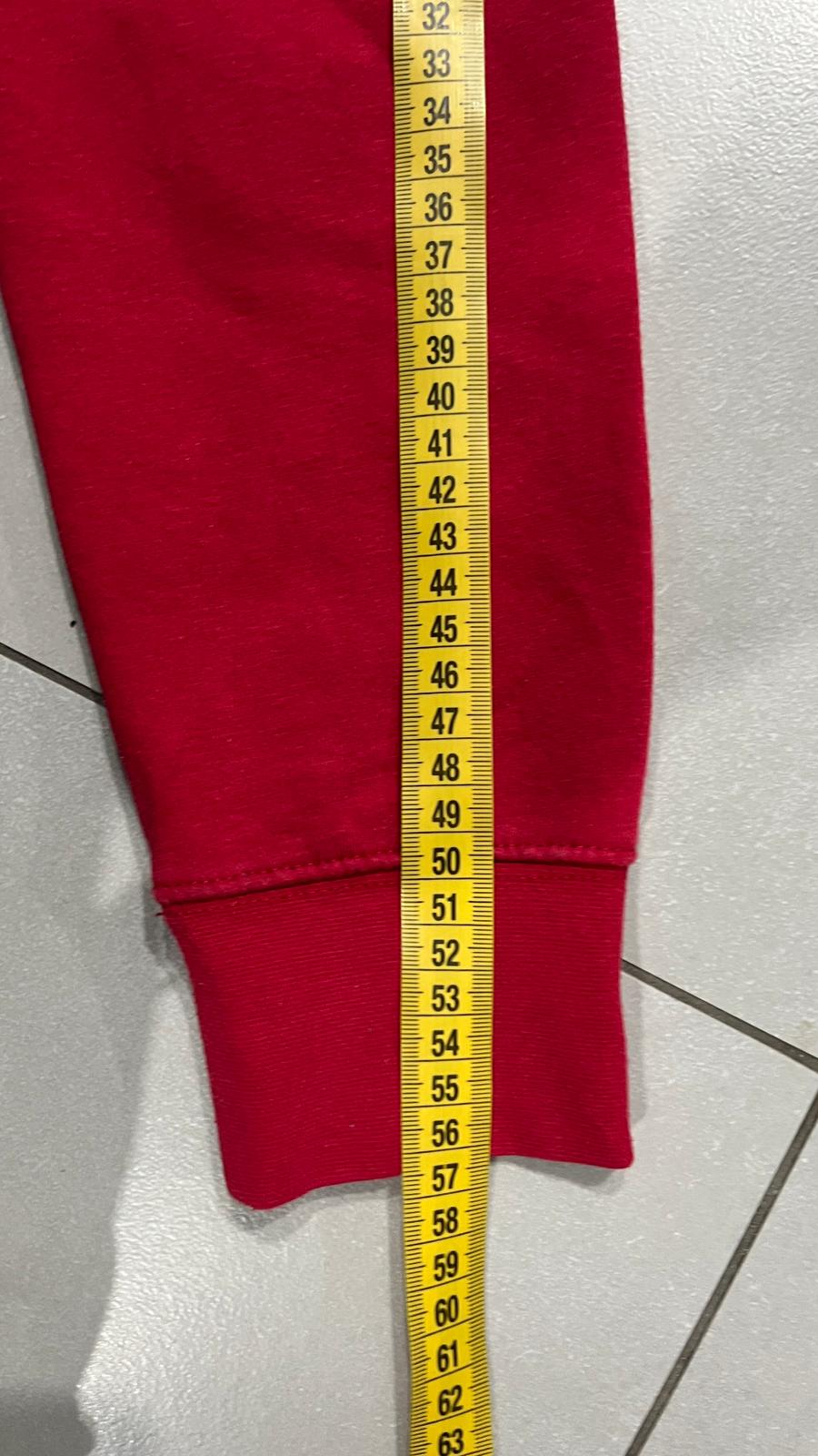 Felpa Jordan rossa con cappuccio XL Bambino S uomo logo Jumpman (S)