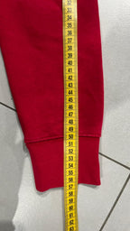 Felpa Jordan rossa con cappuccio XL Bambino S uomo logo Jumpman (S)