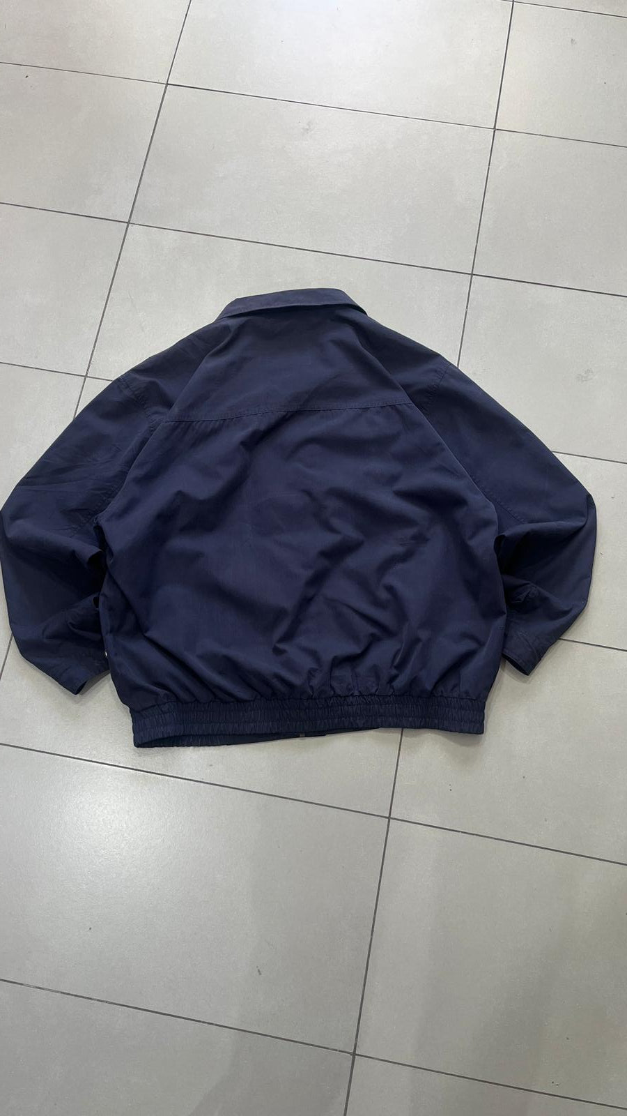 Giacca London Fog vintage blu navy Harrington uomo (M)