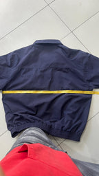 Giacca London Fog vintage blu navy Harrington uomo (M)