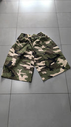 Jorts militari camo balloon fit streetwear Vintage Y2K