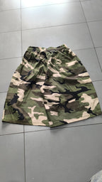 Jorts militari camo balloon fit streetwear Vintage Y2K