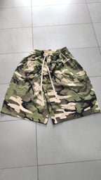 Jorts militari camo balloon fit streetwear Vintage Y2K