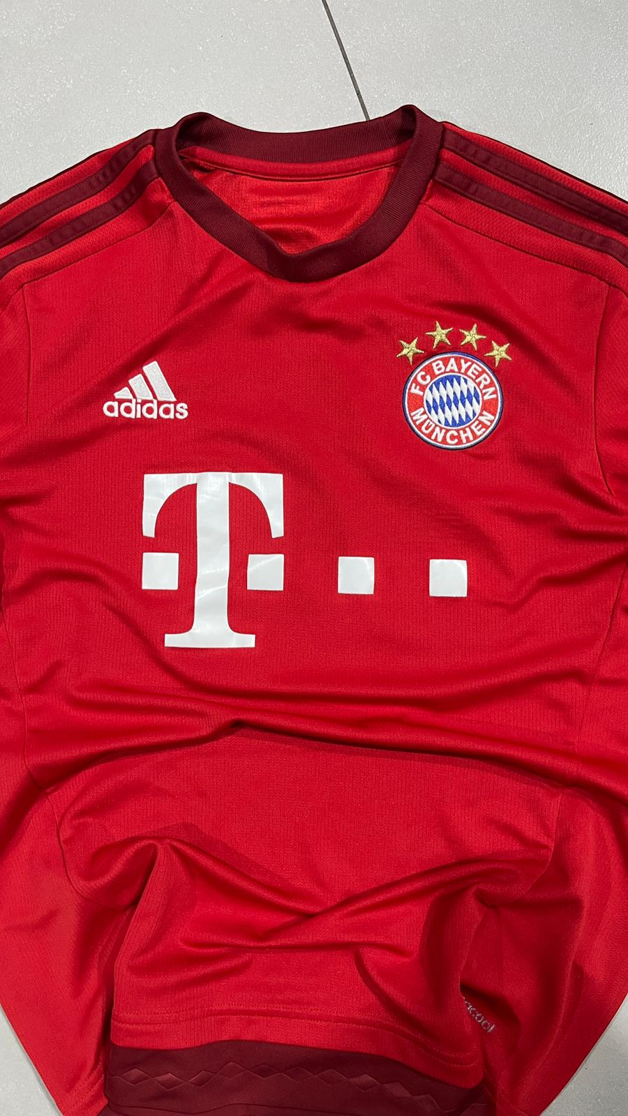 T-Shirt Football Bayern Monaco "18" Vintage Y2K 90s 2000s American Style (L)