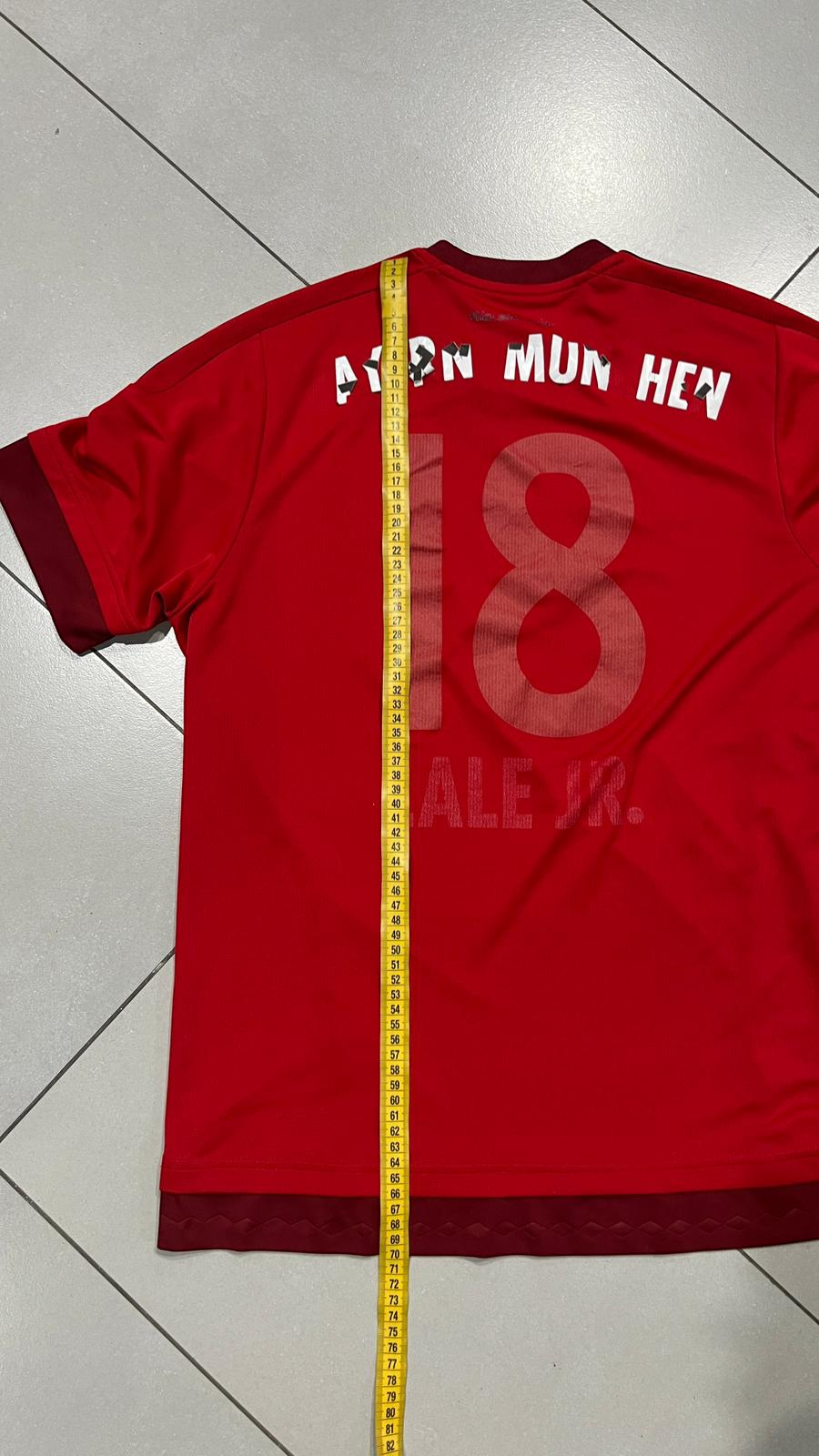T-Shirt Football Bayern Monaco "18" Vintage Y2K 90s 2000s American Style (L)