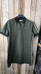 Vestitino Donna con bottoni Lacoste Geometrica Vintage Y2K Donna (44) — foto 3