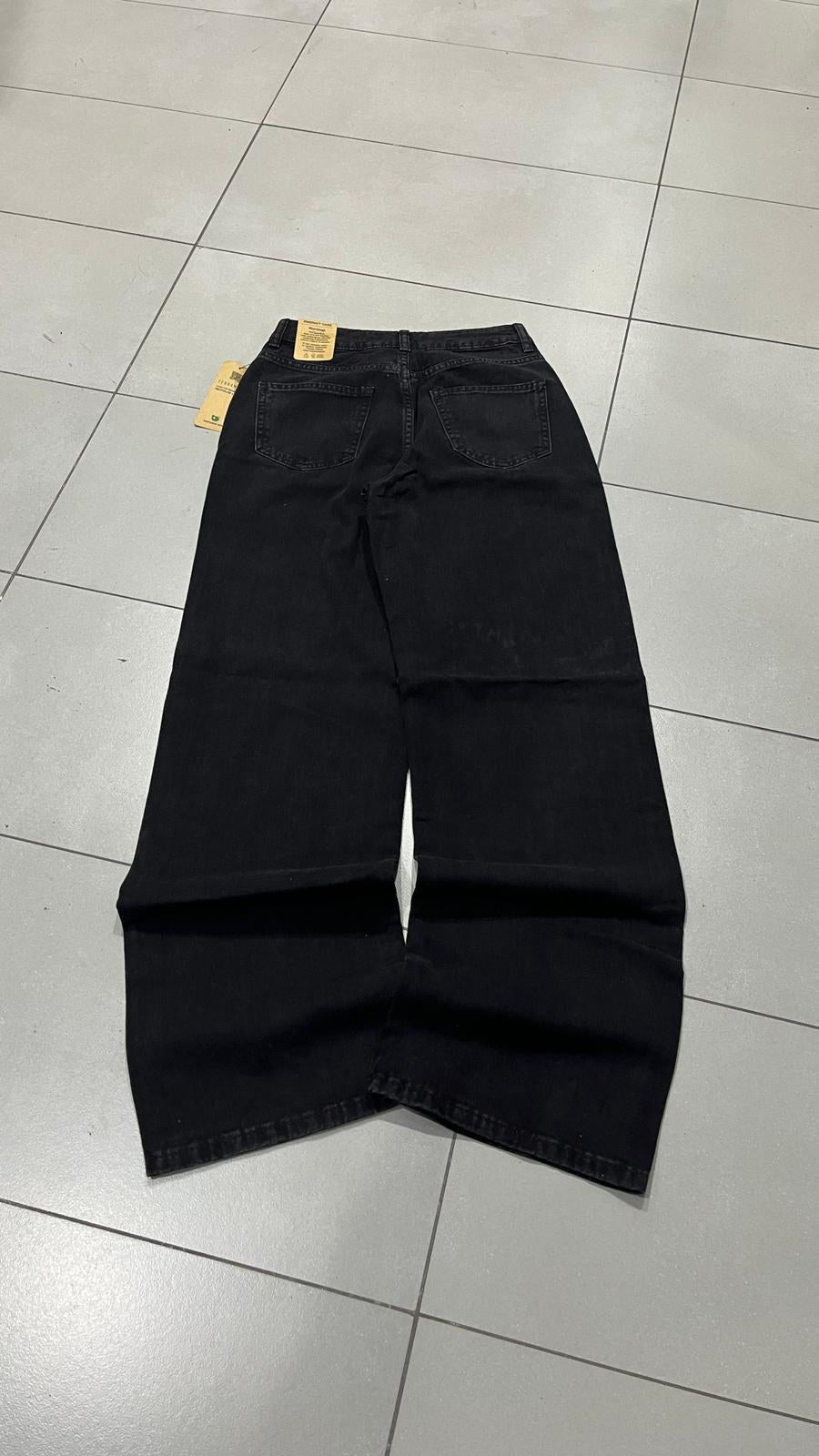Jeans gamba ampia Terranova Jeans Nero 5 tasche Borchie Vintage Y2K — foto 4