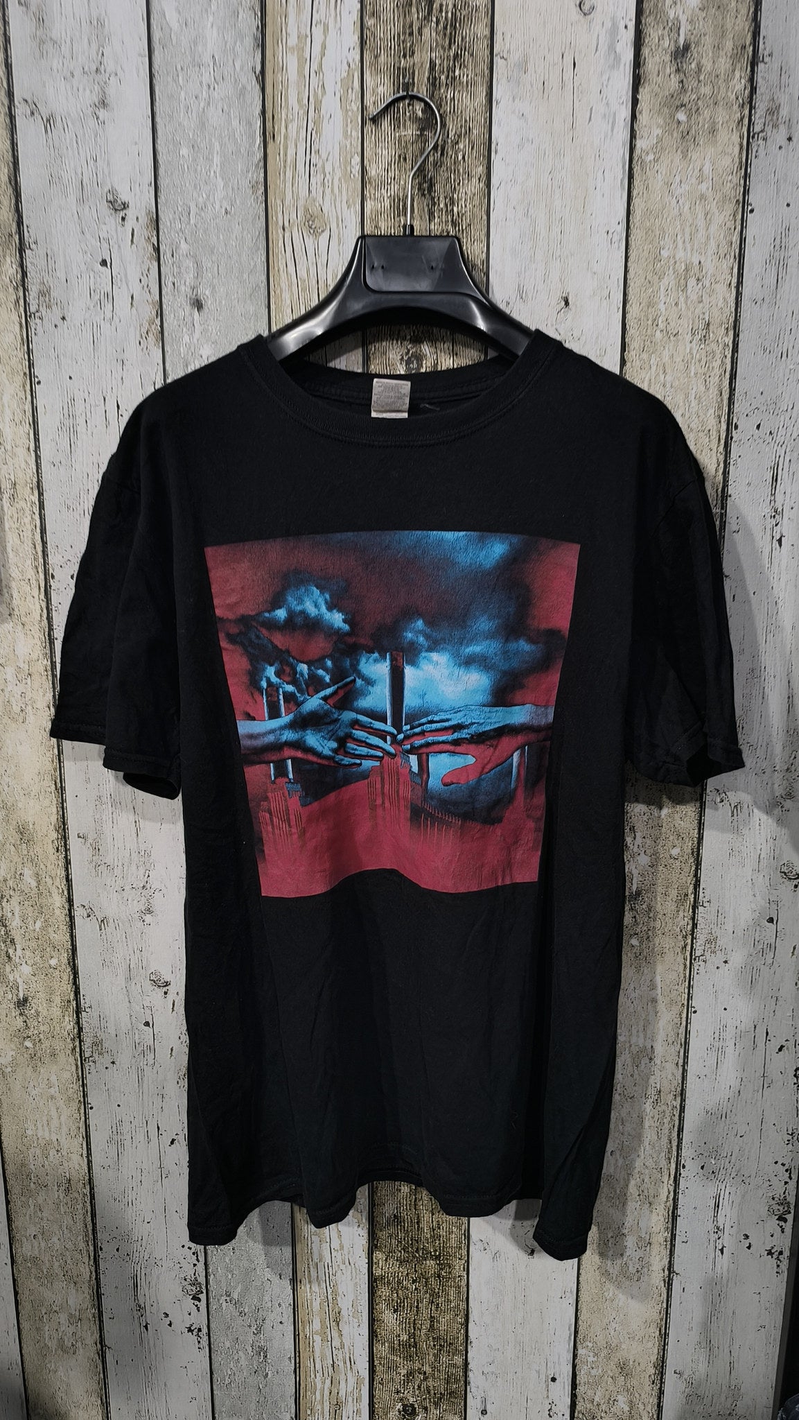T-shirt Gildan Roger Waters Us + Them 2018 Vintage Y2K (L) — foto 6