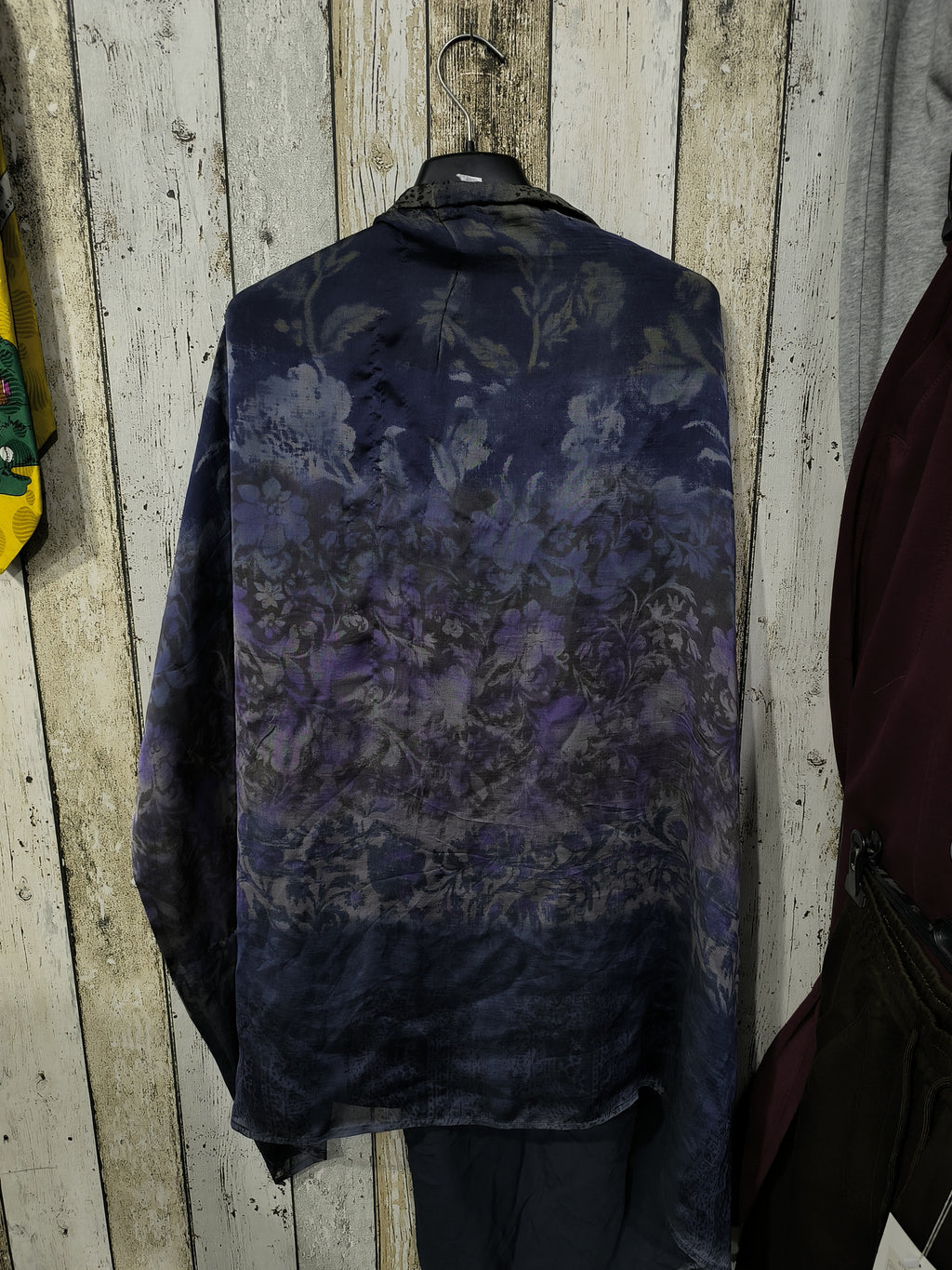 Cardigan Max Mara Seta Maniche Lunghe Floreale Vintage Y2K (44) — foto 6