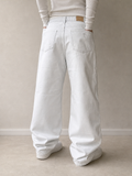 Denim Jeans Baggy Fit Silver Jeans Vintage Y2K (M) - indossata retro