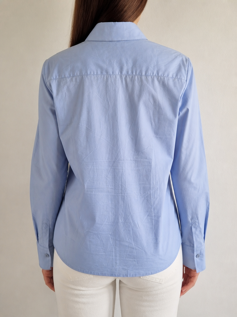 Camicia Marella Vintage Y2K Azzurro (L) — foto 2