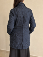 Giacca Giubbino Colmar Lungo con Chiusura a Scomparsa Vintage Y2K Donna (M) - indossata retro