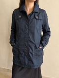Giacca Giubbino Colmar Lungo con Chiusura a Scomparsa Vintage Y2K Donna (M) - indossata fronte