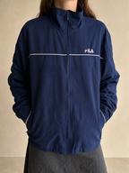 Giacca Giubbino Fila Anni 2000 Vintage Y2K (L) - indossata fronte