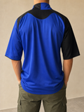 T-Shirt Adidas Hamburger SV 2008/2009 Football American Style Vintage Y2K Uomo (S) - indossata retro