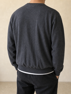 Maglione Sweater Navigare - Maglioncino con Ricamo Vintage Y2K Uomo (XXL) - indossata retro