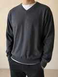 Maglione Sweater Navigare - Maglioncino con Ricamo Vintage Y2K Uomo (XXL) - indossata fronte