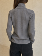 Maglione Lupetto Rifle Collo Alto Vintage Y2K Donna (XS) - indossata retro