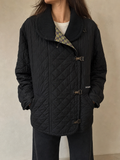 Colmar Giacca Nero Chiusura Fibbie Vintage Y2K Donna - indossata fronte