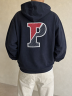 Felpa Champion American Printed Vintage Y2K (S) - indossata retro
