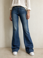Denim Jeans Miss Sixty Bootcut Vintage Y2K Donna (XXS) - indossata fronte