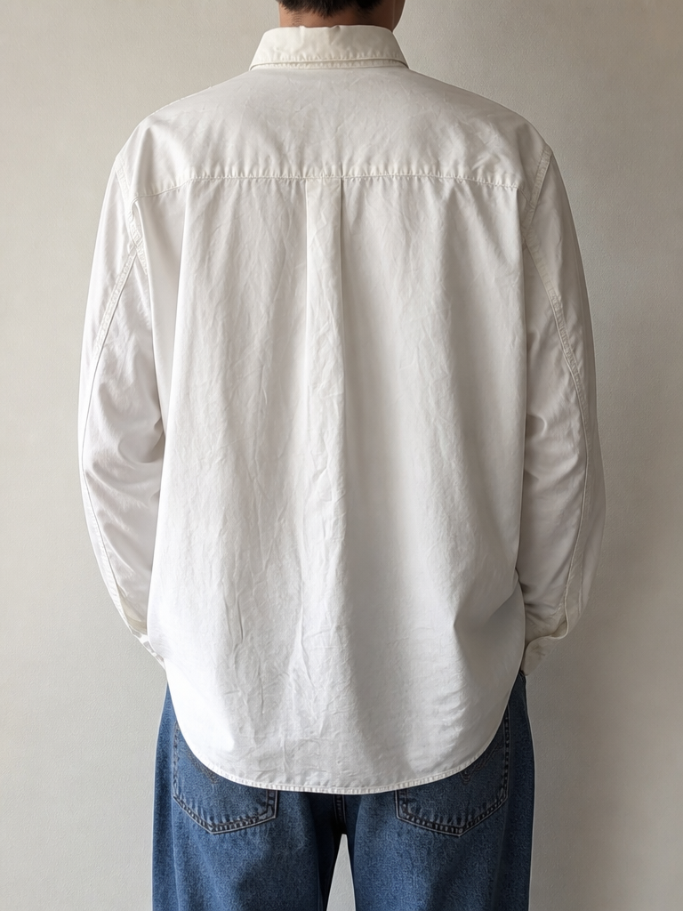 Camicia Levi's Large Vintage Y2K Bianca Red Tab — foto 2