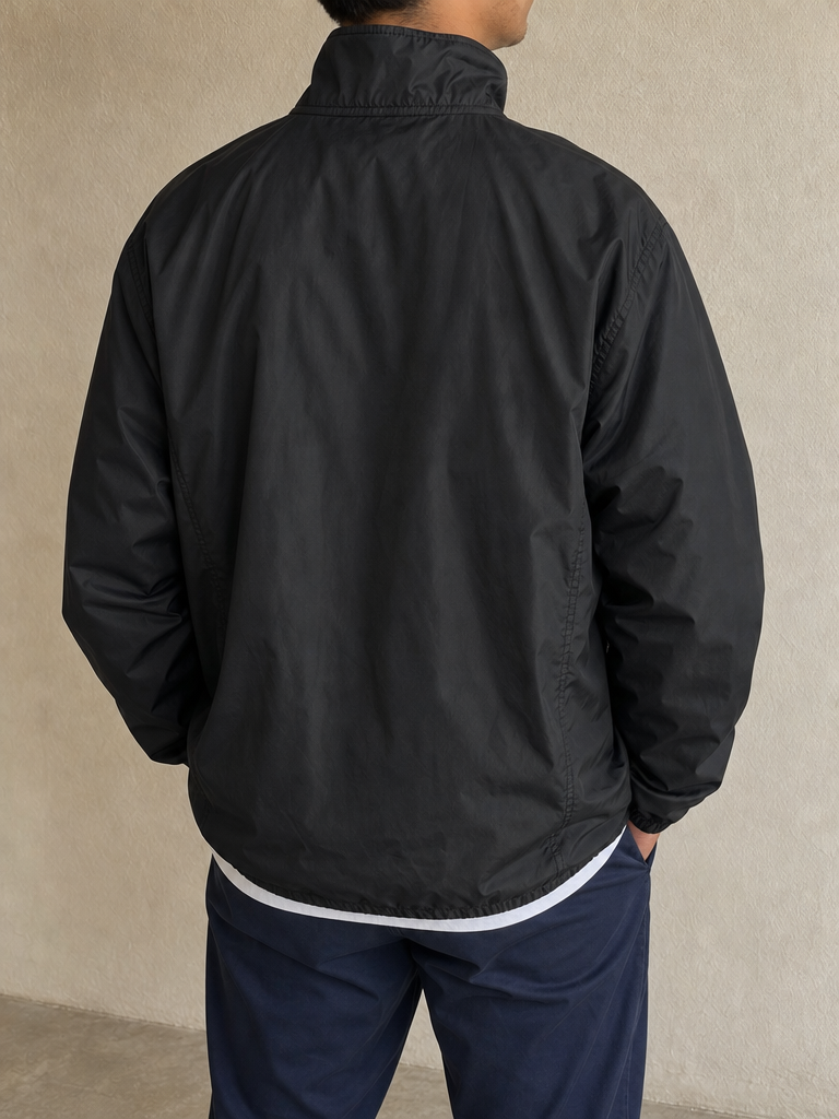 Giacca Starter Zip WindBreaker Vintage Y2K Uomo (XL) - indossata retro