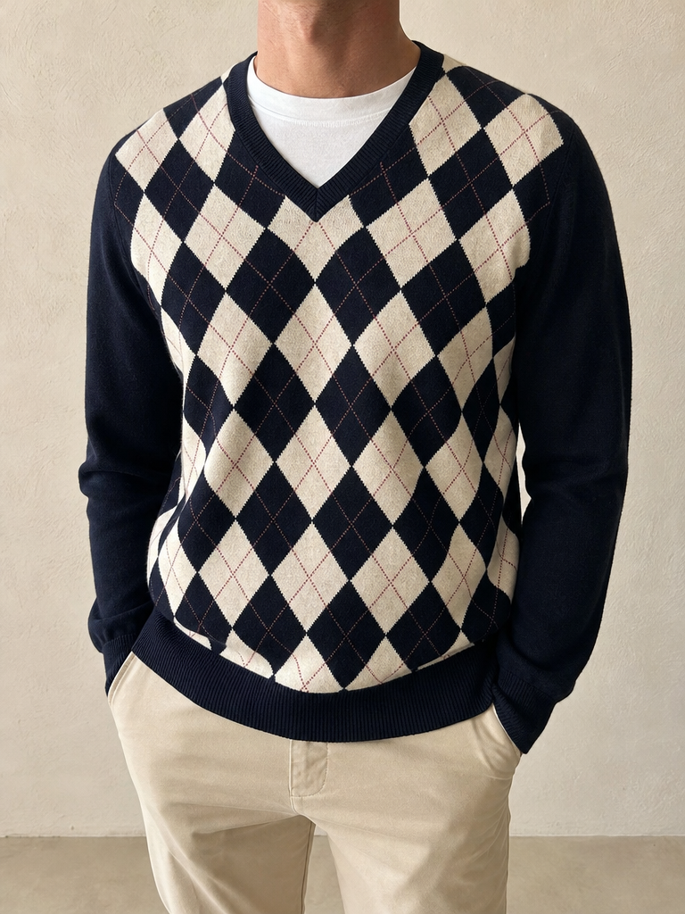 Maglione Ralph Lauren Vintage Y2K Uomo (L) - indossata fronte
