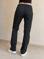 Pantaloni Pantalone Ralph Lauren Slim Fit Elegante Vintage Y2K Donna (M) - indossata retro