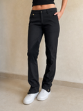 Pantaloni Pantalone Ralph Lauren Slim Fit Elegante Vintage Y2K Donna (M) - indossata fronte