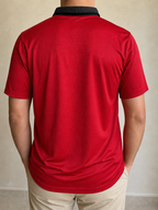 Polo Nike Manchester United indossata - retro senza personalizzazioni