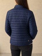 Giacca Giubbino Estivo Colmar Blu Marino Vintage Y2K Donna (XL) - indossata retro