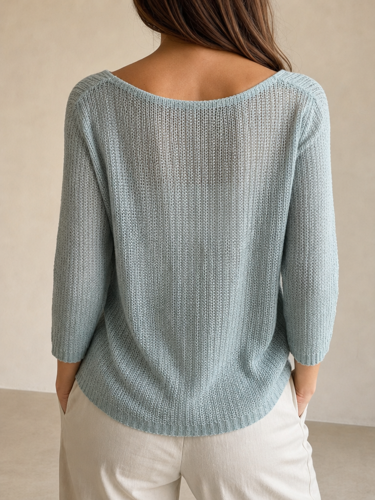 Maglieria Maglia Missoni traforata lurex M verde acqua Vintage Y2K Donna (M) - indossata retro