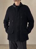 Giacca Cappotto Ralph Lauren Double Vintage Y2K Uomo (L) - indossata fronte