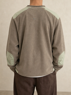 Maglione Pullover Nike Red Label Maglioncino Ricamato Vintage Y2K Uomo (L) - indossata retro