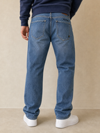 Denim Jeans Straight Fit Billabong Blu Wash Vintage Y2K Uomo (XL) - indossata retro