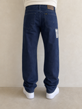 Denim Heavy Jeans Lee Straight Fit Vintage Y2K Uomo (XS) - indossata retro