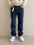 Denim Heavy Jeans Lee Straight Fit Vintage Y2K Uomo (XS) - indossata fronte