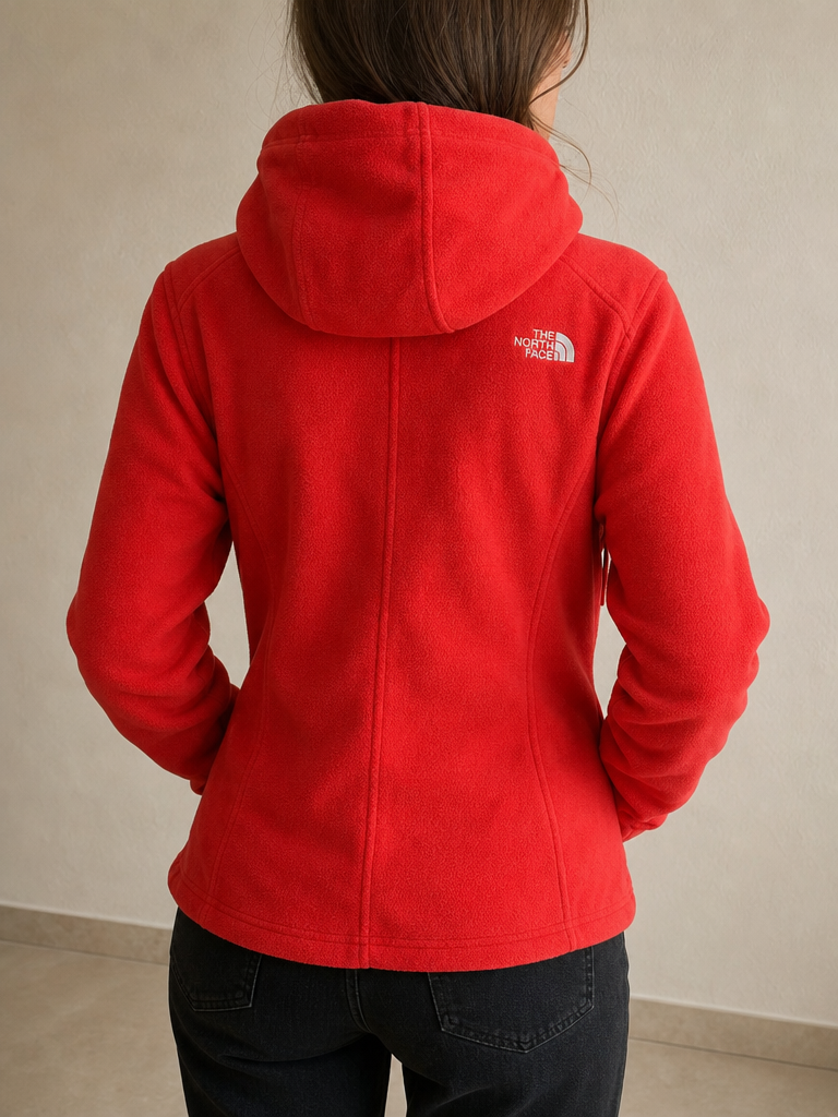 Felpa con Zip The North Face Vintage Y2K Donna (S) - indossata retro