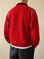 Felpa Anni 80 Navigare Doppio Tessuto - Sweater Vintage Y2K Uomo (XL) - indossata retro