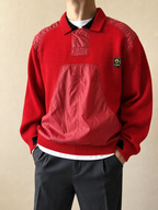 Felpa Anni 80 Navigare Doppio Tessuto - Sweater Vintage Y2K Uomo (XL) - indossata fronte