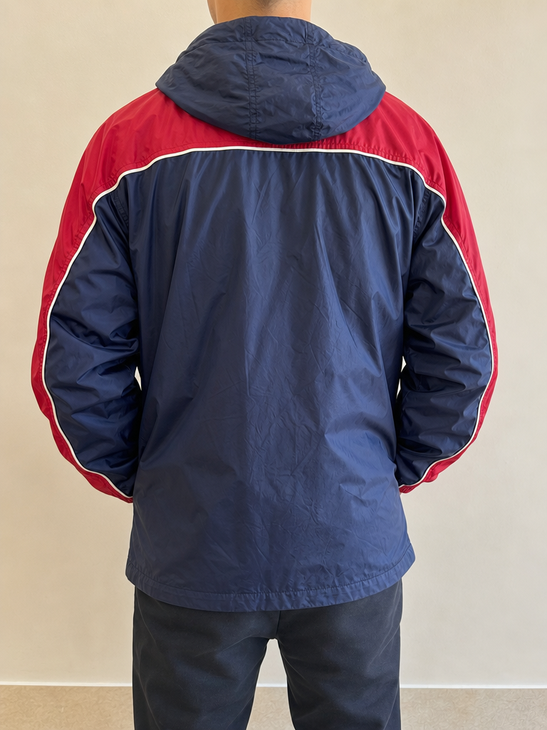 Giacca Giubbino AFL Casacca Zip Vintage Y2K (L) - indossata retro